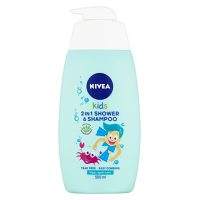 NIVEA Kids Dětský sprchový gel a šampon 2v1 s jablečnou vůní 500 ml