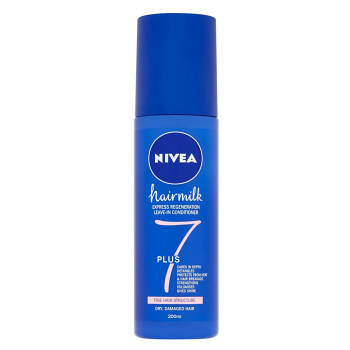NIVEA Hairmilk Bezoplachový kondicionér pro jemné vlasy 200 ml