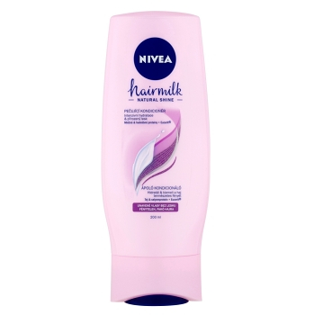 NIVEA Hairmilk Natural Shine Pečující kondicionér 200 ml