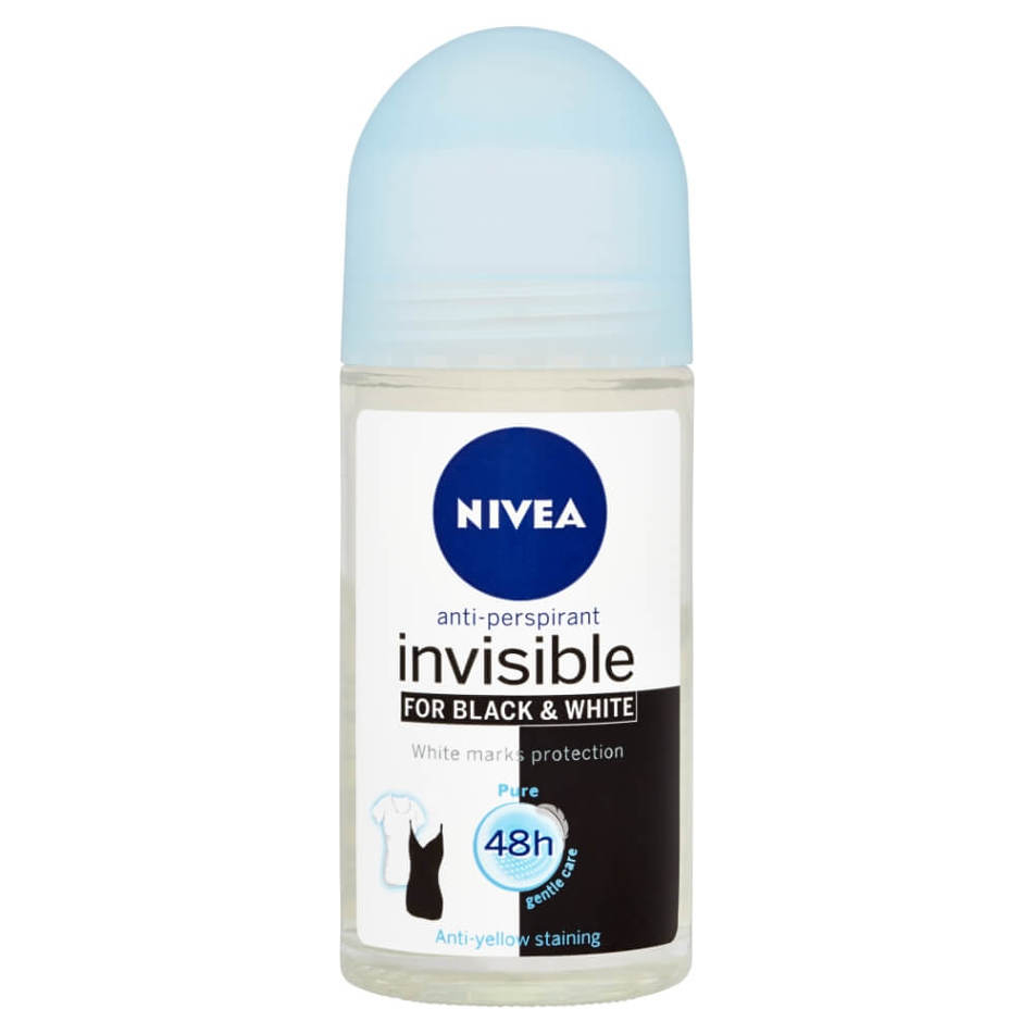 E-shop NIVEA Invisible for B&W Pure Kuličkový antiperspirant 50 ml