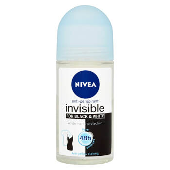 NIVEA Invisible for B&W Pure Kuličkový antiperspirant 50 ml