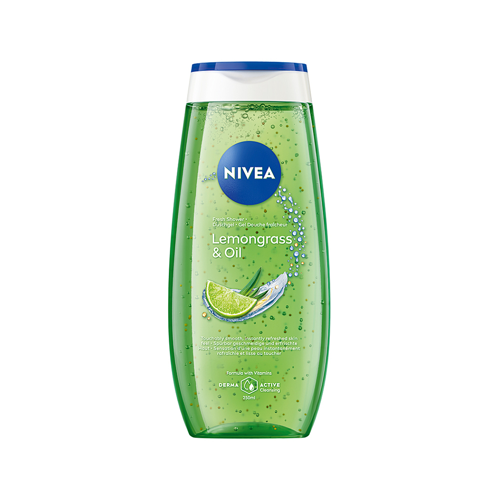 NIVEA Lemongrass & Oil Osvěžující sprchový gel 250 ml koupíte na Lekarna.cz