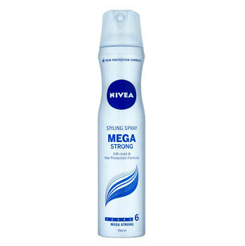 NIVEA Mega Strong Lak na vlasy 250 ml