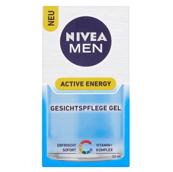 NIVEA Men Active Energy Osvěžující pleťový gel 50 ml