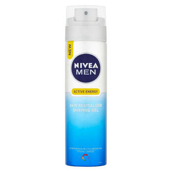 NIVEA Men Active Energy Revitalizační gel na holení 200 ml