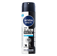 NIVEA Men Black & White Invisible Fresh Sprej antiperspirant 150 ml