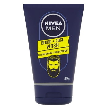 NIVEA Men Mycí gel na tvář a vousy 100 ml