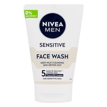 NIVEA Men Čisticí gel Sensitive 100 ml (Čisticí pleťové gely) - Čistící
