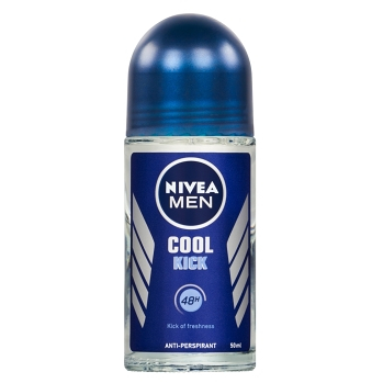 NIVEA Men Cool Kick Kuličkový antiperspirant pro muže 50 ml (Roll-on deodoranty)