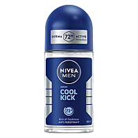 NIVEA Men Cool Kick Kuličkový antiperspirant pro muže 50 ml