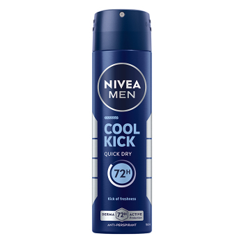 NIVEA Men Cool Kick Sprej antiperspirant pro muže 150 ml (Tělové spreje)
