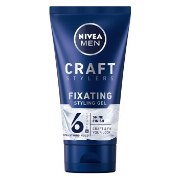 NIVEA Men craft stylers fixating shine gel na vlasy 150 ml (Gely na vlasy)