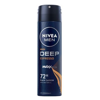 NIVEA Men Deep Espresso Antiperspirant 150 ml (Tělové spreje)