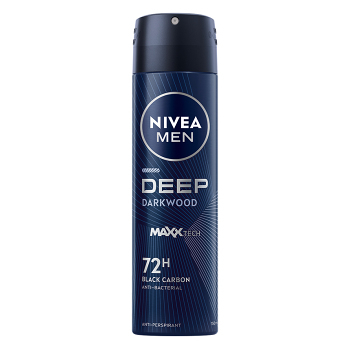 NIVEA Men Deep Sprej antiperspirant 150 ml (Tělové spreje)