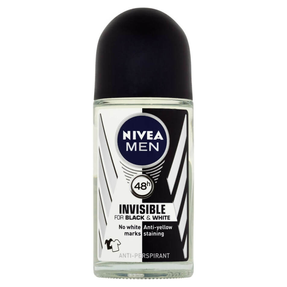 E-shop NIVEA Men Invisible for B&W Power Kuličkový antiperspirant pro muže 50 ml