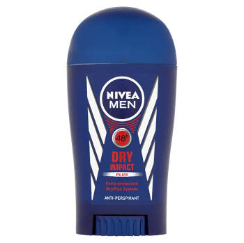 NIVEA Men Dry Impact Plus Tuhý antiperspirant pro muže 40 ml
