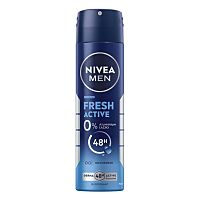 NIVEA Men Fresh Active Sprej deodorant pro muže 150 ml