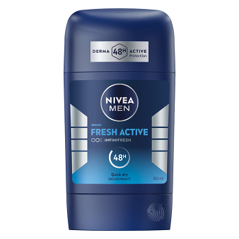 NIVEA Men Fresh Active tuhý deodorant 50 ml (Tuhé deodoranty)