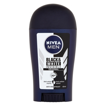 NIVEA Men Black & White Invisible Original Tuhý antiperspirant 40 ml