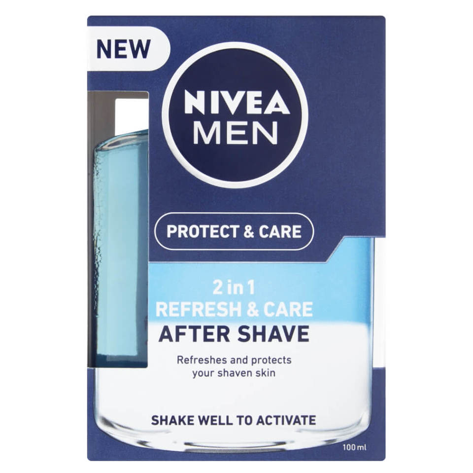 Levně NIVEA Men Protect & Care Pečující voda po holení 2v1 100 ml