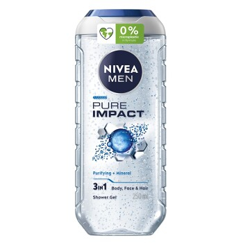 NIVEA Men Pure Impact Sprchový gel 250 ml (Sprchové gely)