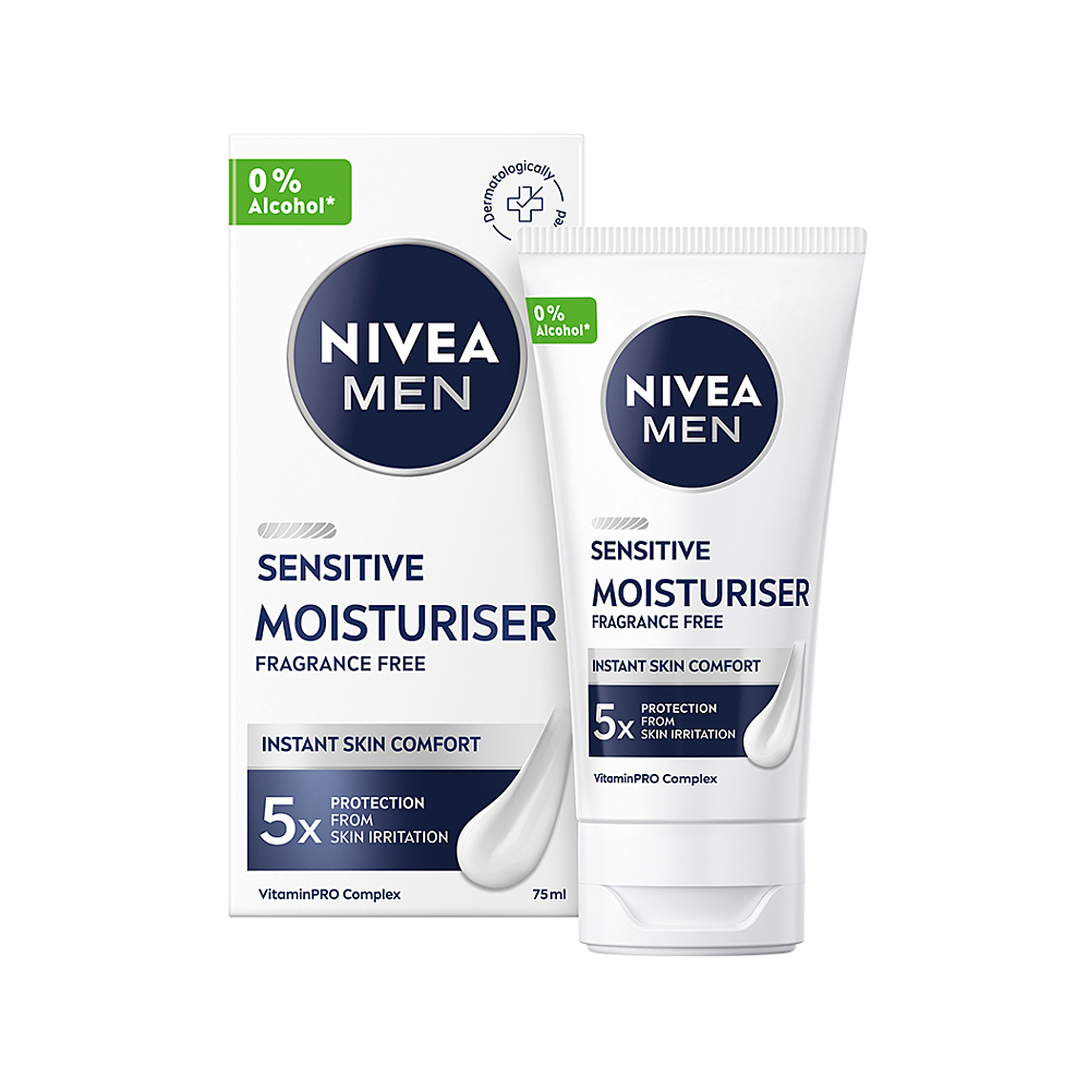 Nivea Men Sensitive hydratační krém pro muže 75 ml