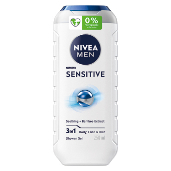 NIVEA Men Sensitive Sprchový gel 250 ml (Sprchové gely) - Sprchové