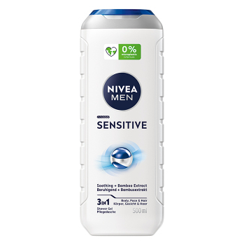 NIVEA Men Sensitive Sprchový gel 500 ml (Sprchové gely) - Sprchové
