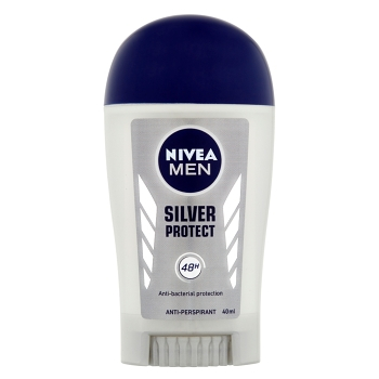 NIVEA Men Silver Protect Tuhý antiperspirant pro muže 40 ml