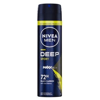 NIVEA Men Sprej AP Deep Sport 150 ml (Tělové spreje) - Parfémované