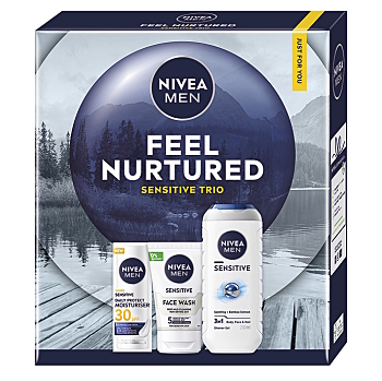 NIVEA MEN Vánoční kazeta feel nurtured (Kosmetické balíčky)