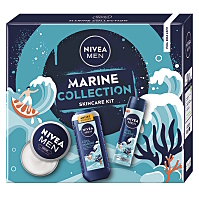 NIVEA MEN Vánoční kazeta marine colle