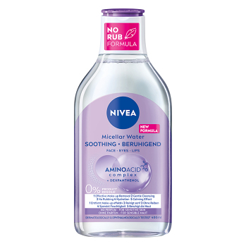 NIVEA  MicellAir Zklidňující micelární voda pro citlivou pleť 400 ml (Čistící micelární vody) - Odličovací