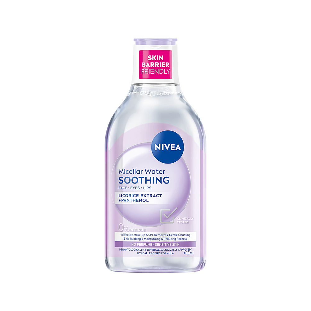 NIVEA zklidňující micelární voda C 400ml 89259 koupíte na Lekarna.cz
