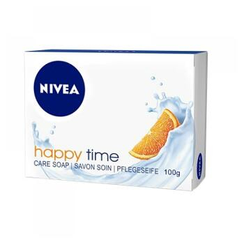NIVEA Happy Time Pečující krémové mýdlo 100 g