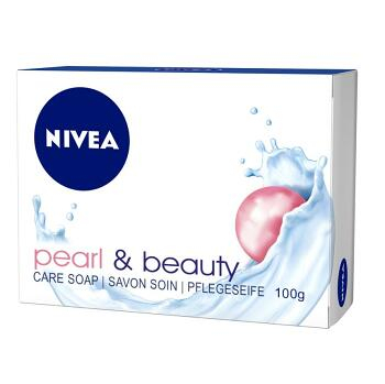 NIVEA Pearl & Beauty Pečující krémové mýdlo 100 g