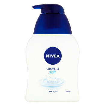 NIVEA Creme Soft Krémové tekuté mýdlo s dávkovačem 250 ml