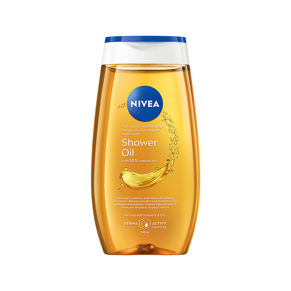 NIVEA Ošetrující sprchový gel s olejem Natural 200 ml koupíte na Lekarna.cz