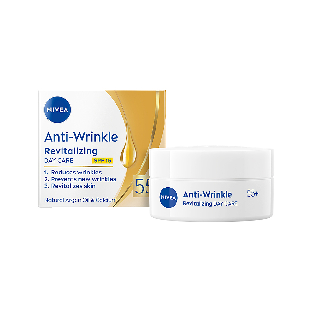 NIVEA Obnovující krém proti vráskám 55+ Denní 50 ml
