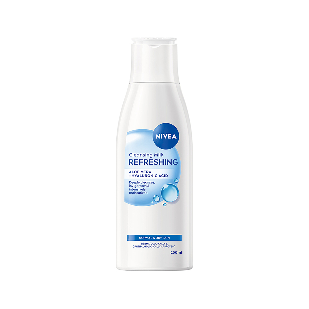 NIVEA Osvěžující čisticí pleťové mléko 200 ml
