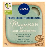NIVEA MagicBAR Peelingové pleťové mýdlo se zeleným čajem 75 g
