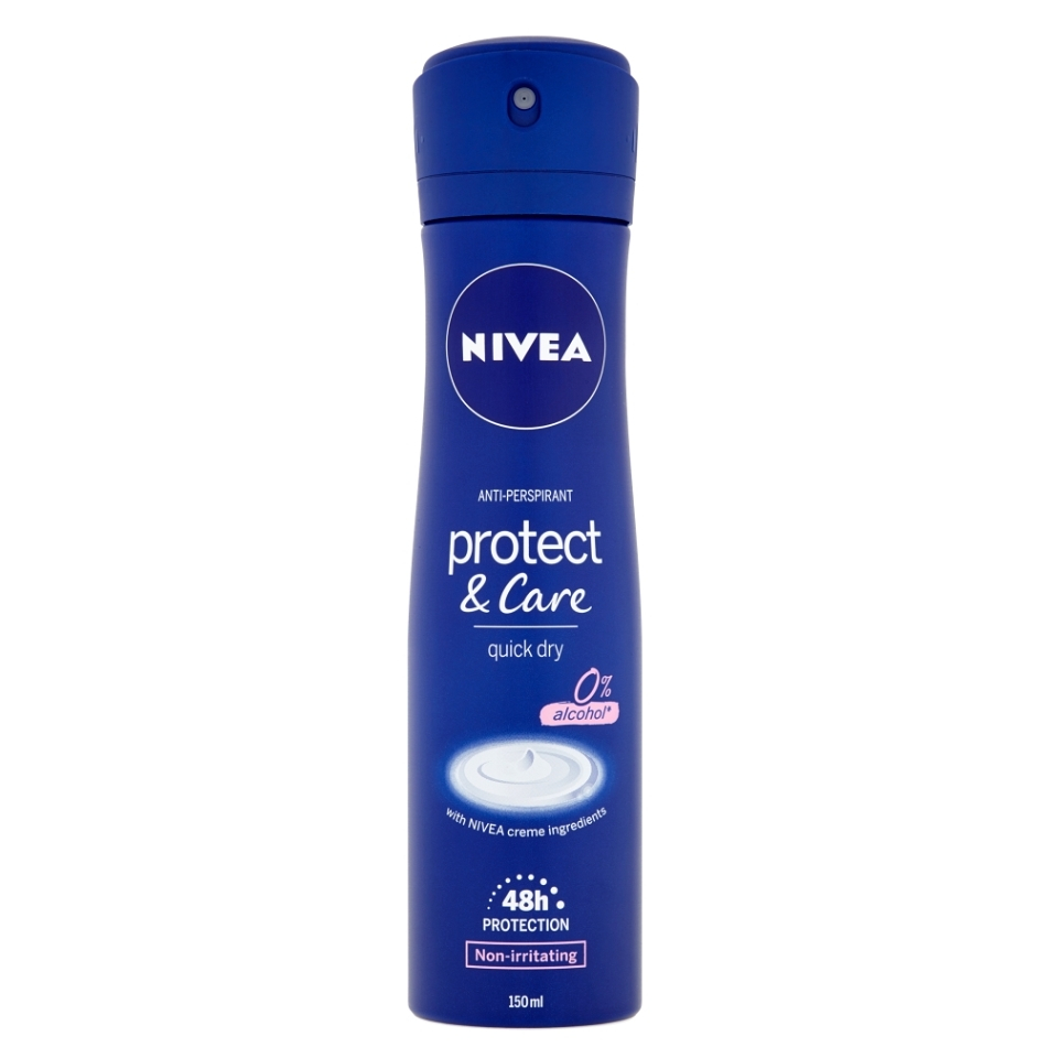 Levně NIVEA Protect & Care Sprej antiperspirant 150 ml
