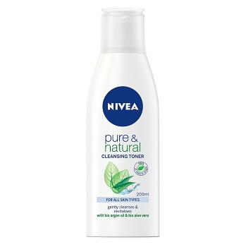 NIVEA Čisticí pleťová voda Pure & Natural 200 ml