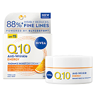 NIVEA  Q10 Energy Energizující denní krém proti vráskám OF 15 50 ml