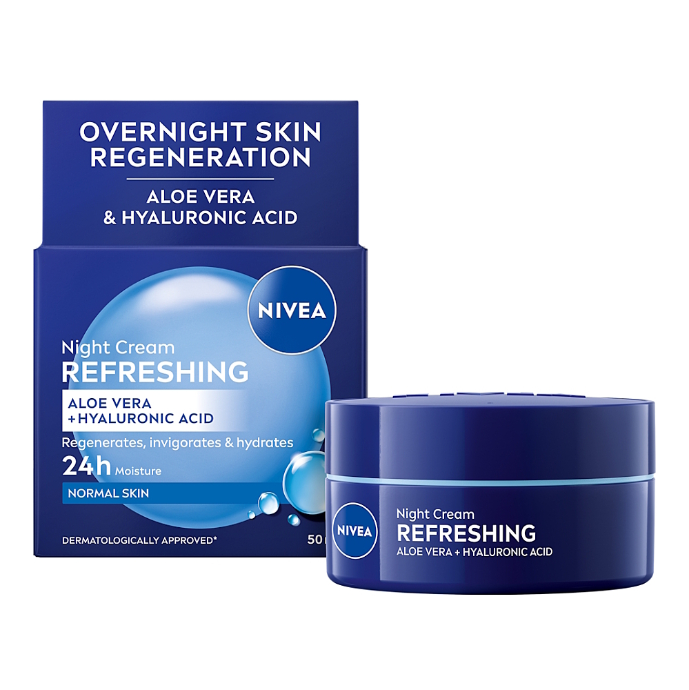 Nivea Regenerační noční krém pro normální až smíšenou pleť 50 ml