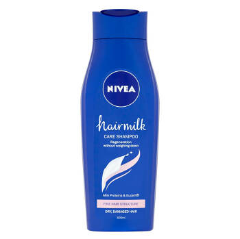 NIVEA Hairmilk Šampon pro jemné vlasy 400 ml