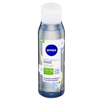 NIVEA Naturally Good Cotton Sprchový gel 300 ml