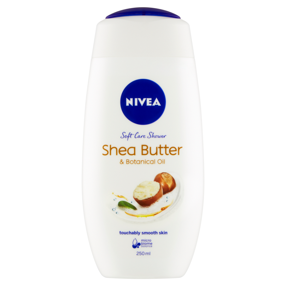 NIVEA Shea Butter & Botanical Oil Pečující sprchový gel 250 ml