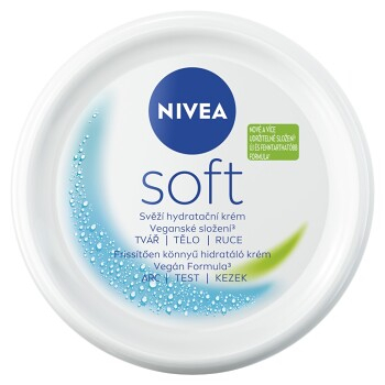 NIVEA Soft Hydratační krém 200 ml (Tělové krémy) - Hydratační, Denní
