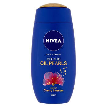 NIVEA Creme Oil Pearls Cherry Blossom Pečující sprchový gel 250 ml